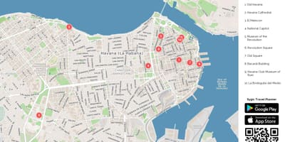 Havana na mapě