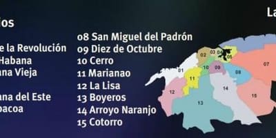 Mapa regla Kuba